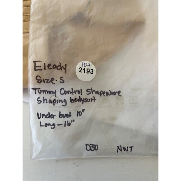 Eleady Women's High-Waist Body Shaper Firm Control Nude Color Size Small - Picture 9 of 9